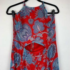 ASOS Maxi Halter Cut out dress